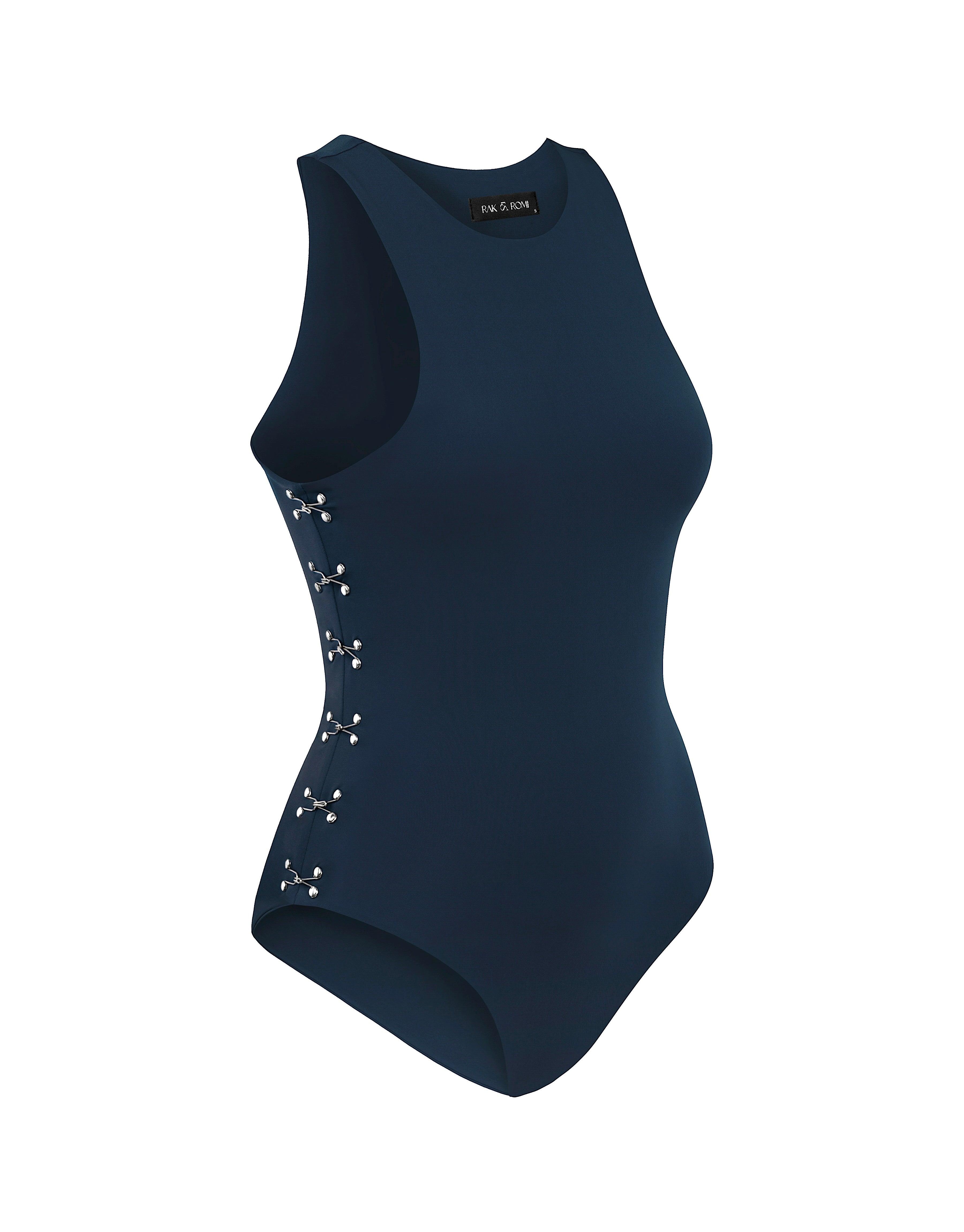 halter yaka bodysuit
