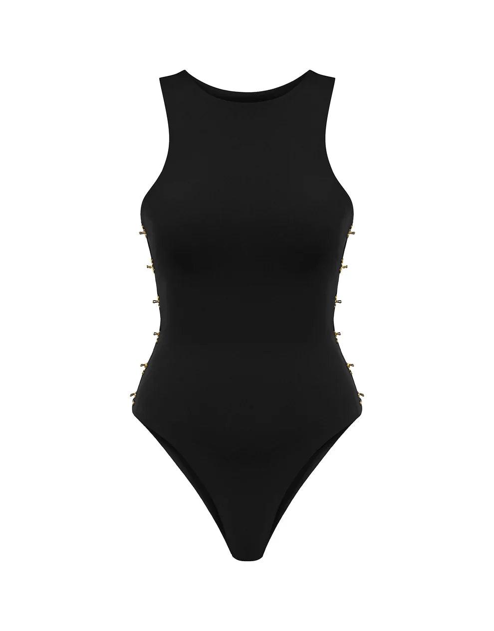 siyah bodysuit