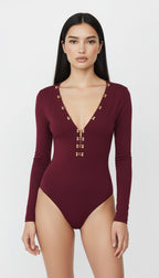 UMA BORDO V YAKA BODYSUIT