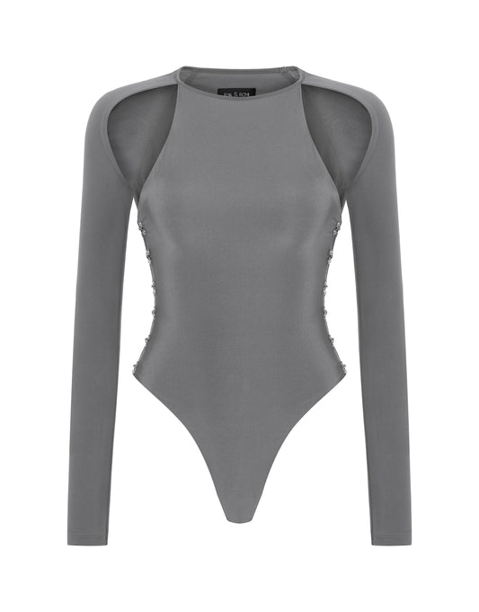 FAYE GRİ BODYSUIT