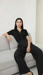 NOVA ÇITÇIT KAPAMALI BLUZ