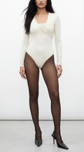 PRIYA EKRU BODYSUIT
