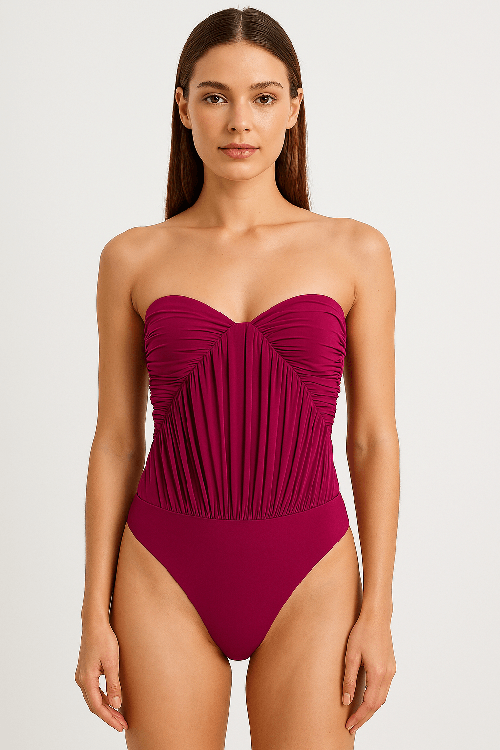 JEMMA FUŞYA RENGİ BÜSTİYER BODYSUIT