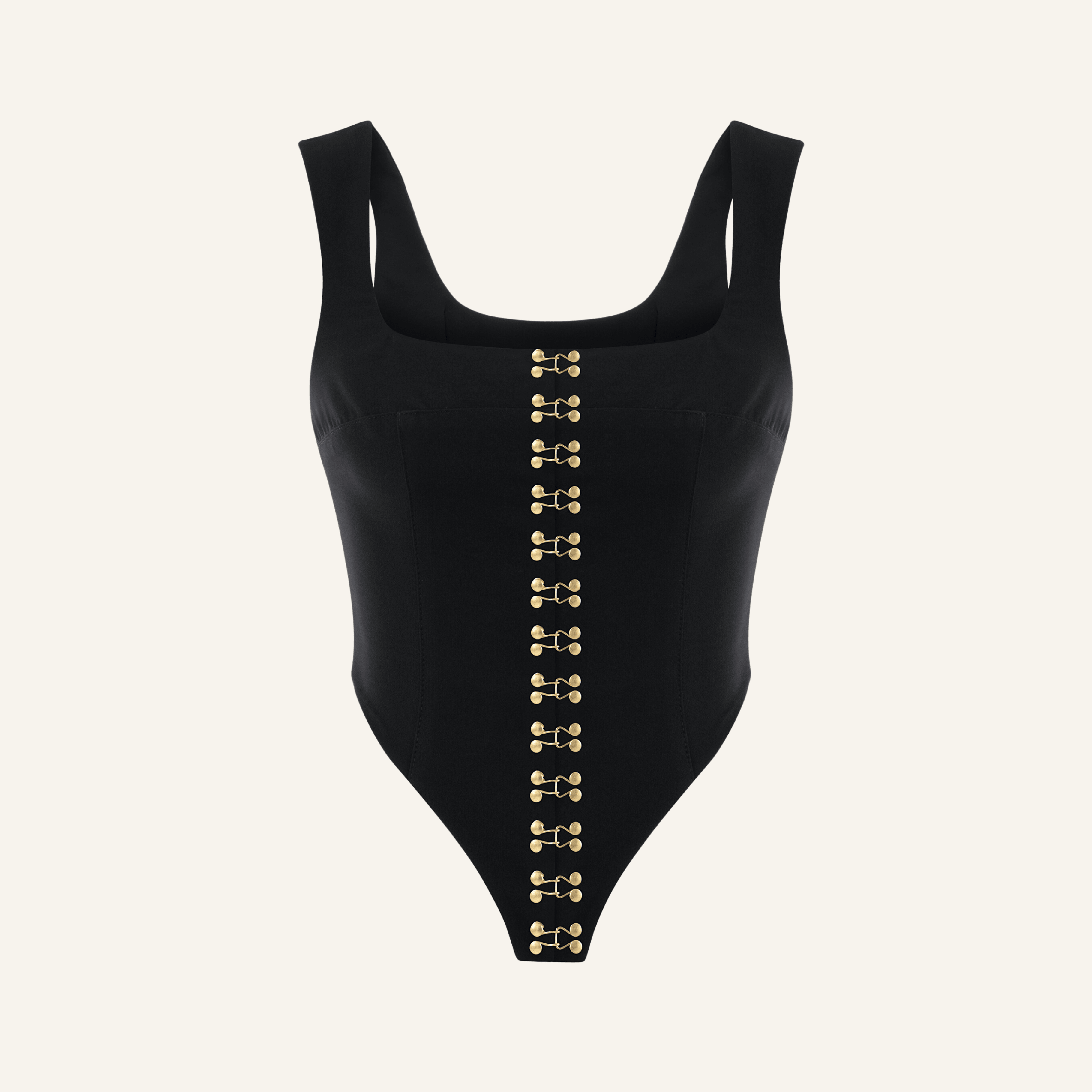 NAOMI BLACK GRAPHED CORSET