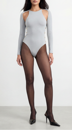 FAYE GRİ BODYSUIT