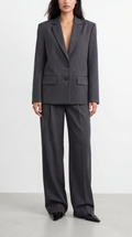 GARTER GRAY BLAZER JACKET