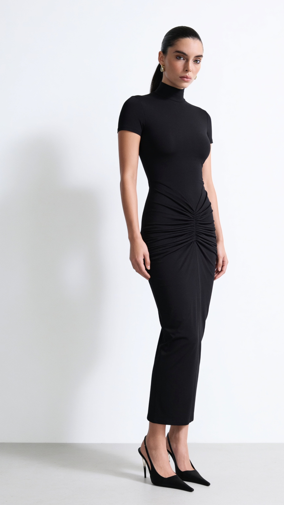 Romy Black Long Dress 