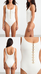 UMA KOLSUZ BEYAZ BODYSUIT