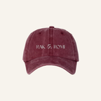 MADISON %100 PAMUK ESKİTME BORDO ŞAPKA