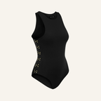 FAYE BLACK HALTER BODYSUIT 