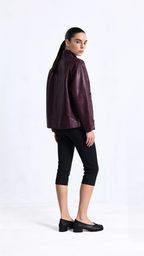 MARLOW BORDO KUZU DERİSİ CEKET