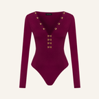 UMA BORDO V YAKA BODYSUIT