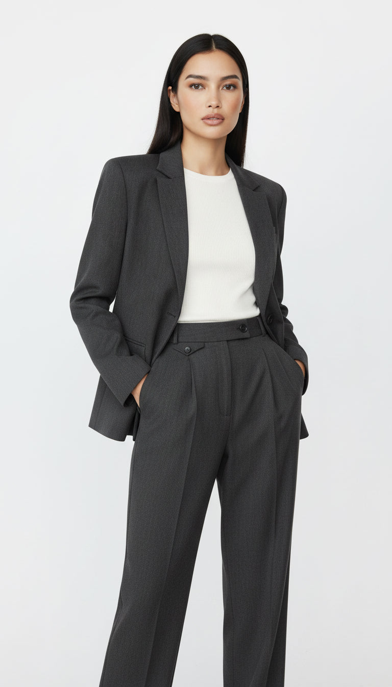 GARTER GRİ PALAZZO PANTOLON