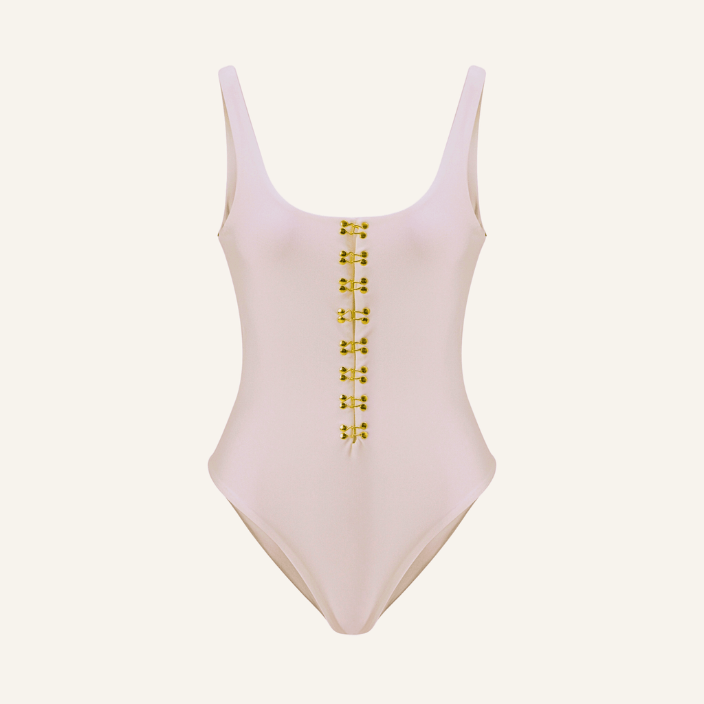 UMA SLEEVELESS LIGHT PINK BODYSUIT