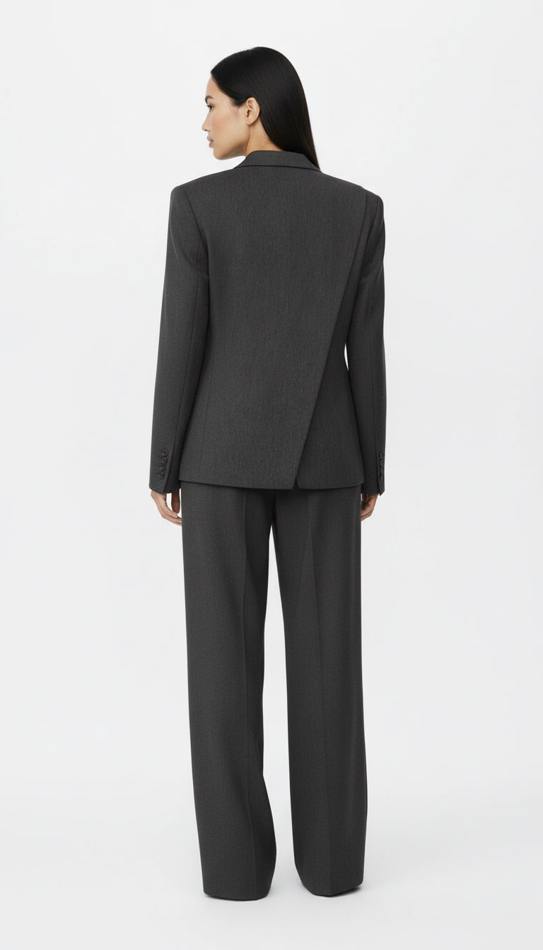 GARTER GRAY BLAZER JACKET