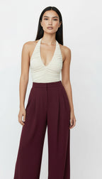 CHER BORDO GENİŞ PAÇA PALAZZO PANTOLON