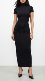 ROMY SİYAH UZUN ELBİSE