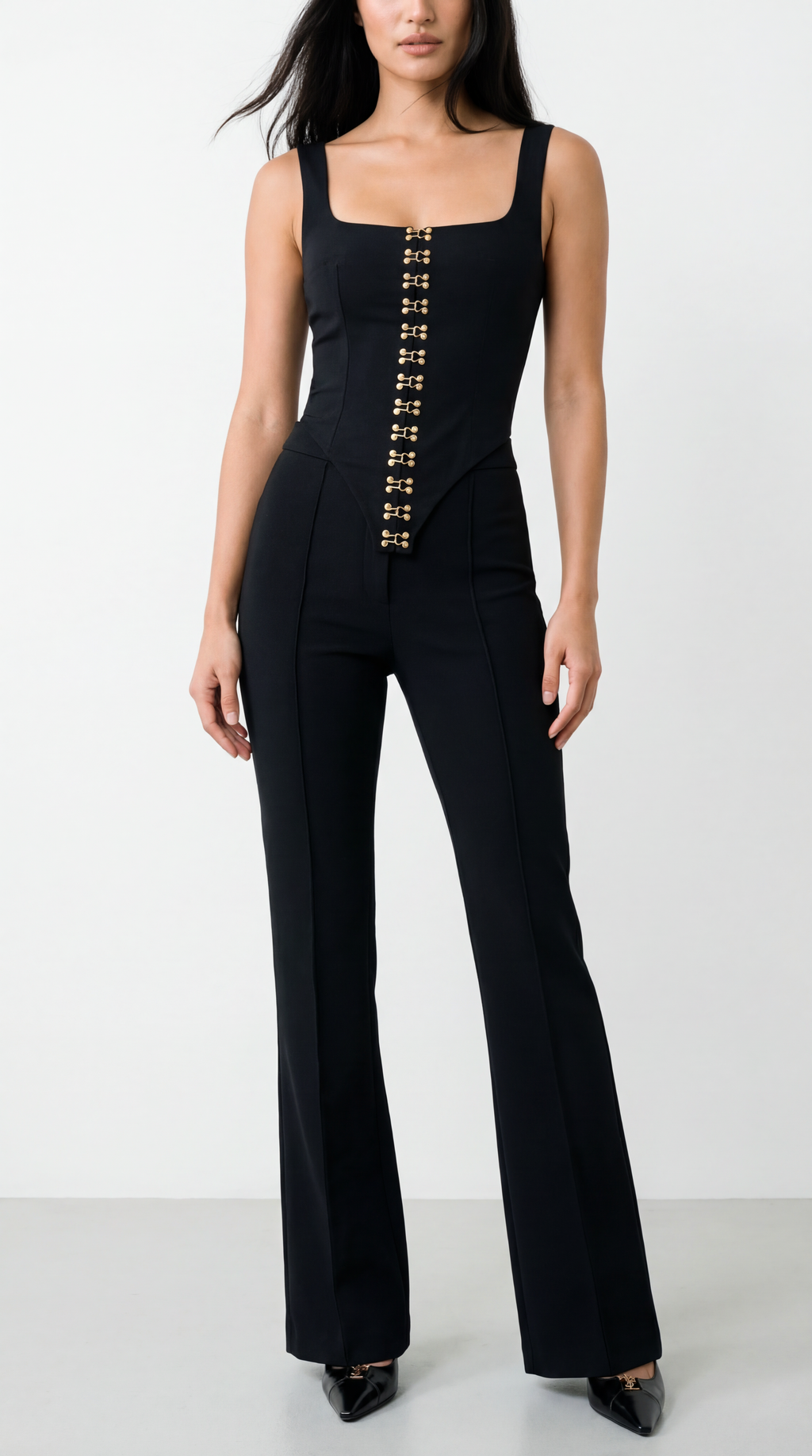 NAOMI BLACK GRAPHED CORSET