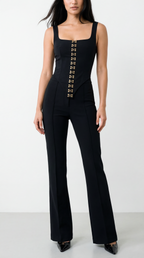 NAOMI BLACK GRAPHED CORSET