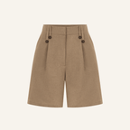 CRUZ ORGANİK KETEN ŞORT