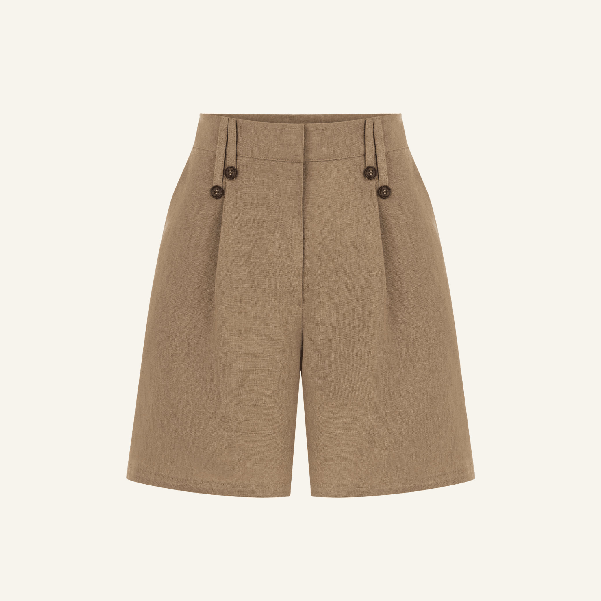 CRUZ ORGANIC LINEN SHORTS