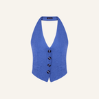 HADDY ORGANİK KETEN MOR YELEK