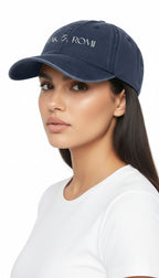 MADISON %100 PAMUK ESKİTME LACİVERT ŞAPKA