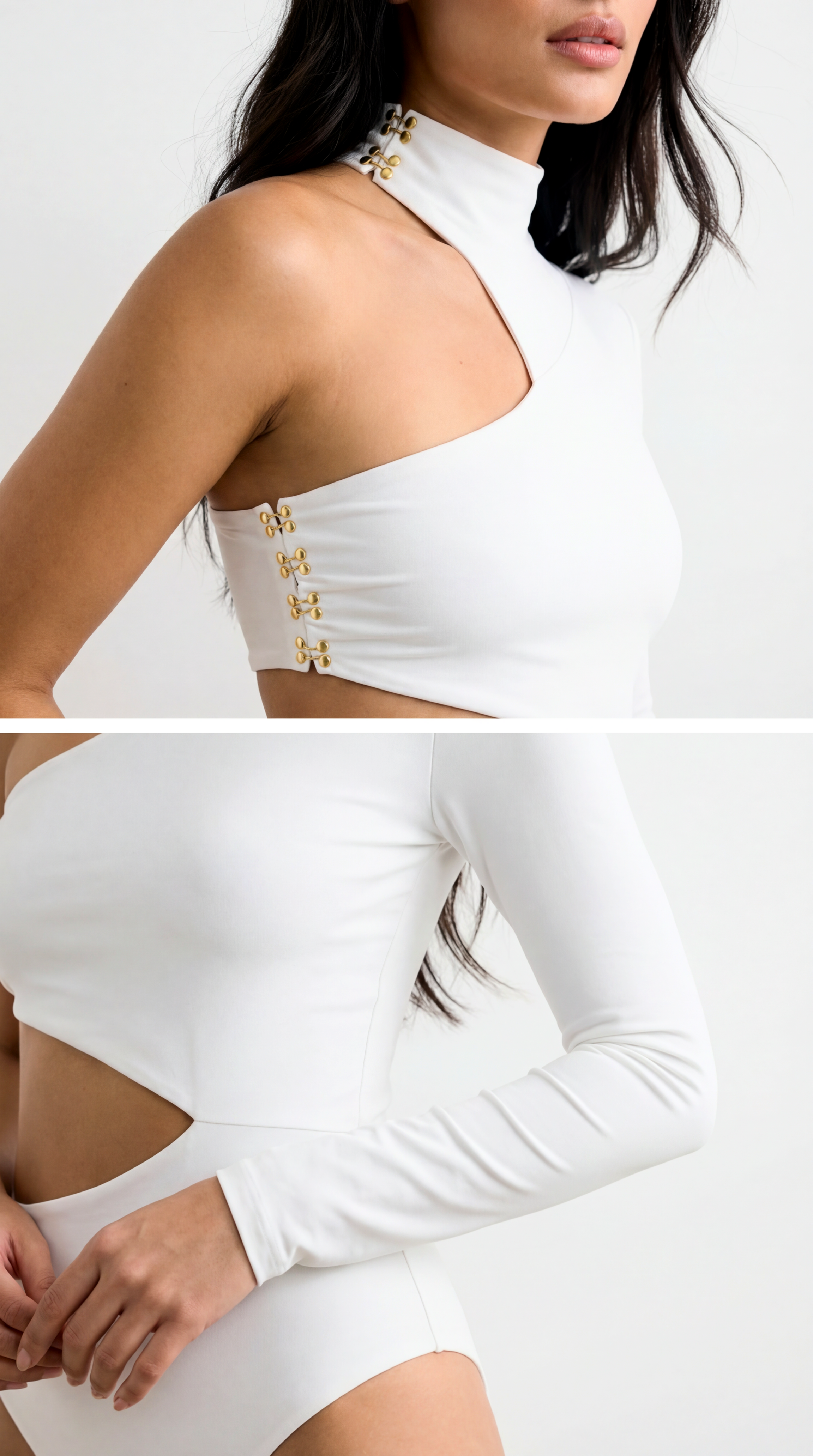 AMBRA BEYAZ BODYSUIT