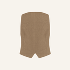 CRUZ ORGANİK KETEN YELEK