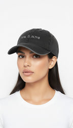 MADISON %100 PAMUK ESKİTME SİYAH ŞAPKA