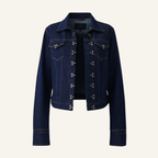 WES DENIM AGRAFTED JACKET