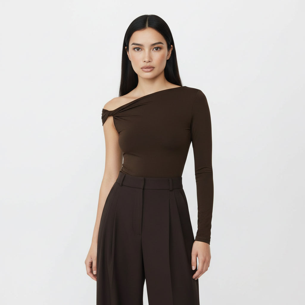 ETRO BROWN BODYSUIT