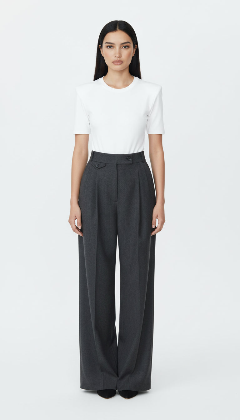 GARTER GRİ PALAZZO PANTOLON