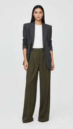 LOVIS YÜN HAKİ PALAZZO PANTOLON