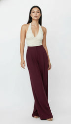 CHER BORDO GENİŞ PAÇA PALAZZO PANTOLON