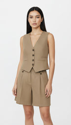 CRUZ ORGANİK KETEN ŞORT