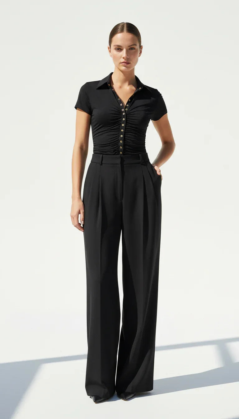 NOVA SNAP BLOUSE
