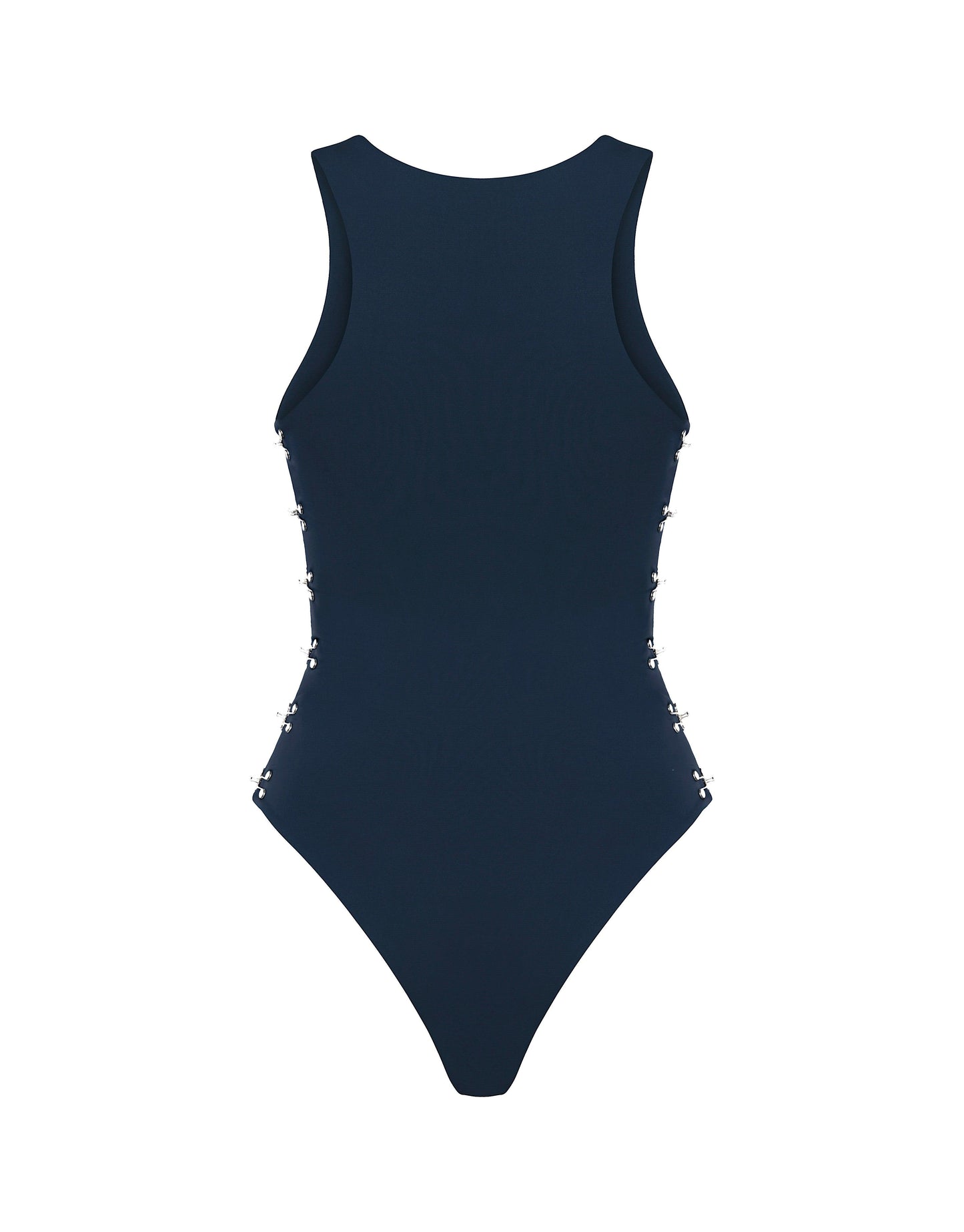 FAYE LACİVERT HALTER BODYSUIT