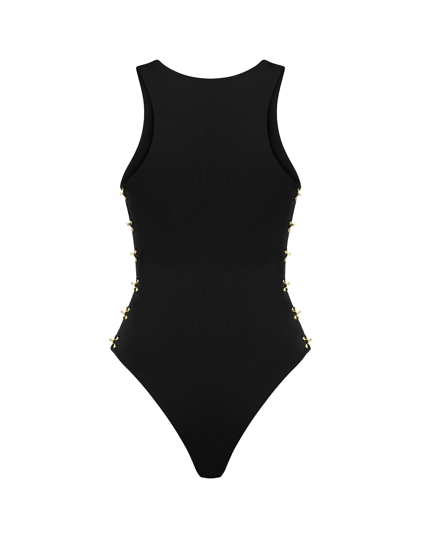 FAYE SİYAH HALTER BODYSUIT