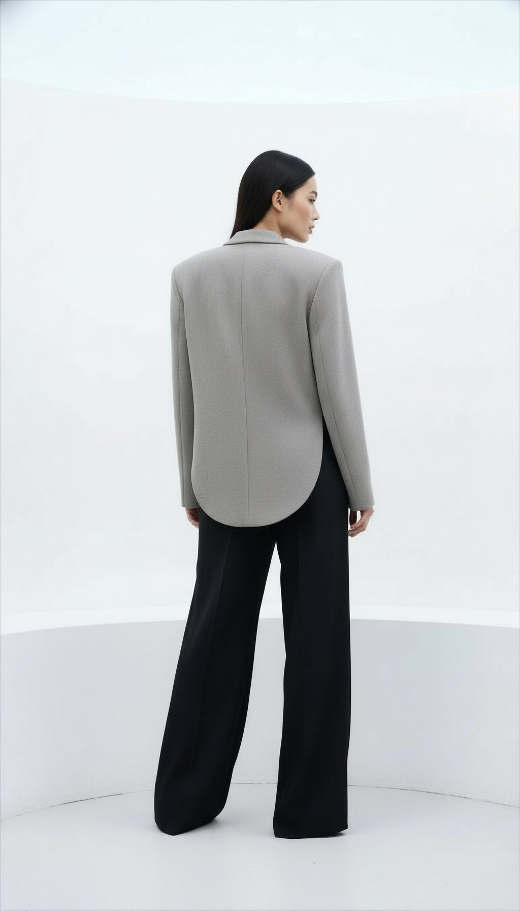 BONE KRUVAZE DETAYLI YÜN BLAZER CEKET