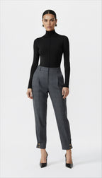 ELFI YÜN AGRAF DETAYLI PANTOLON