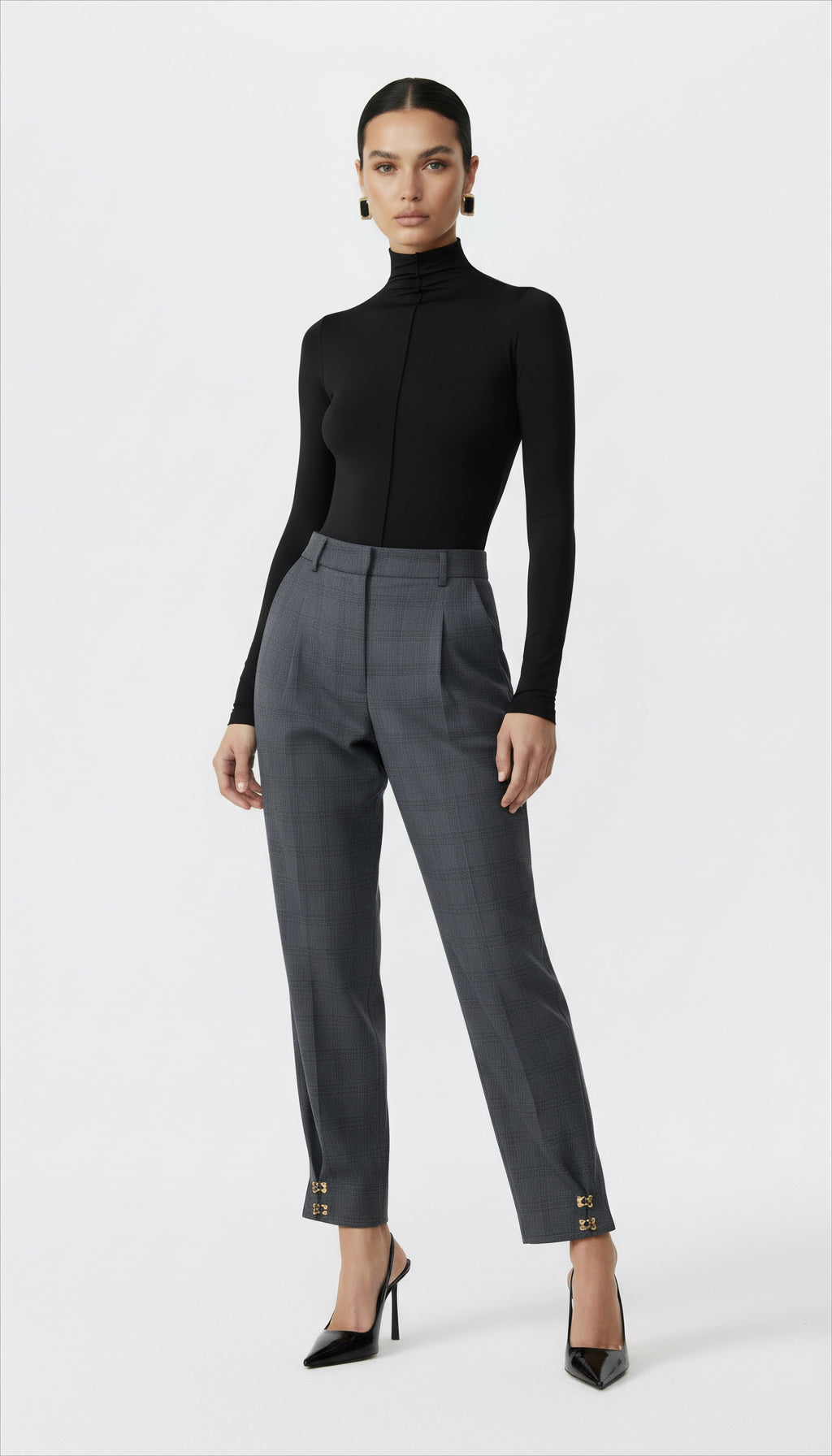 ELFI YÜN AGRAF DETAYLI PANTOLON