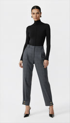 ELFI YÜN AGRAF DETAYLI PANTOLON