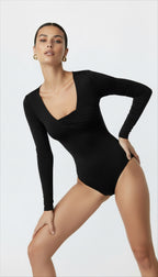 PRIYA SİYAH BODYSUIT