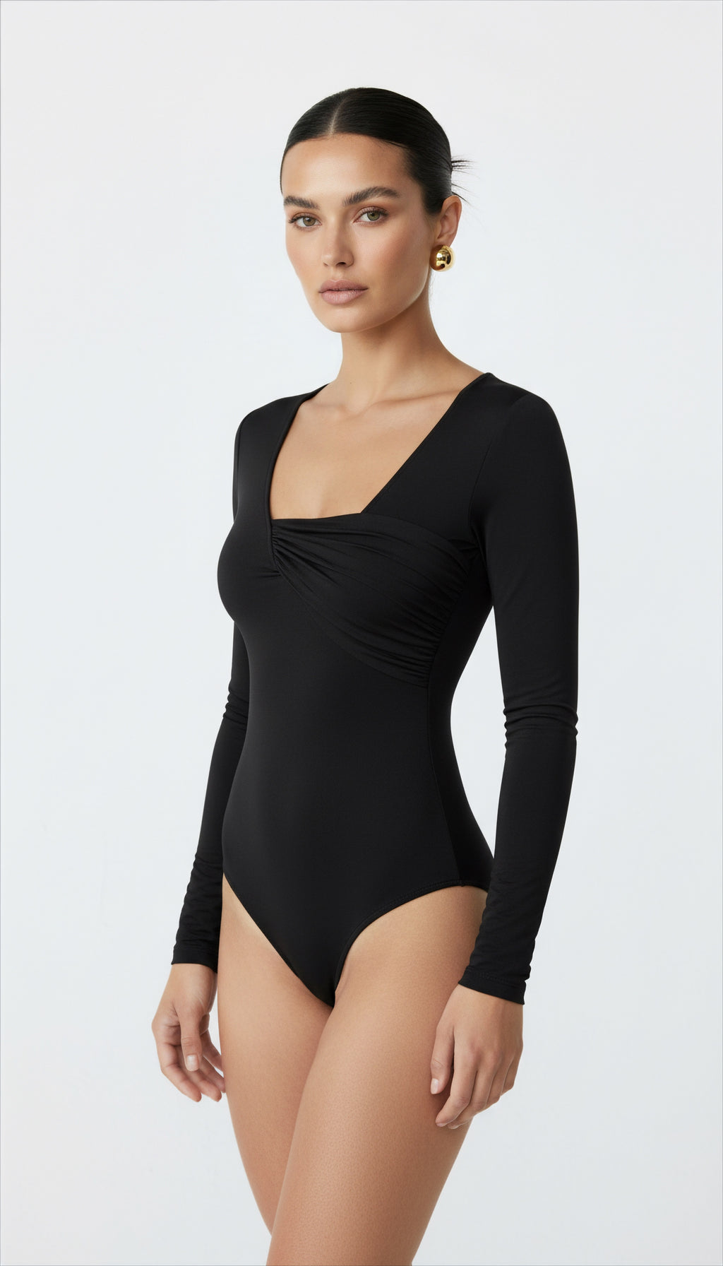 PRIYA SİYAH BODYSUIT