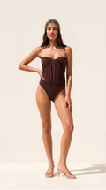 JEMMA KAHVERENGİ BÜSTİYER BODYSUIT